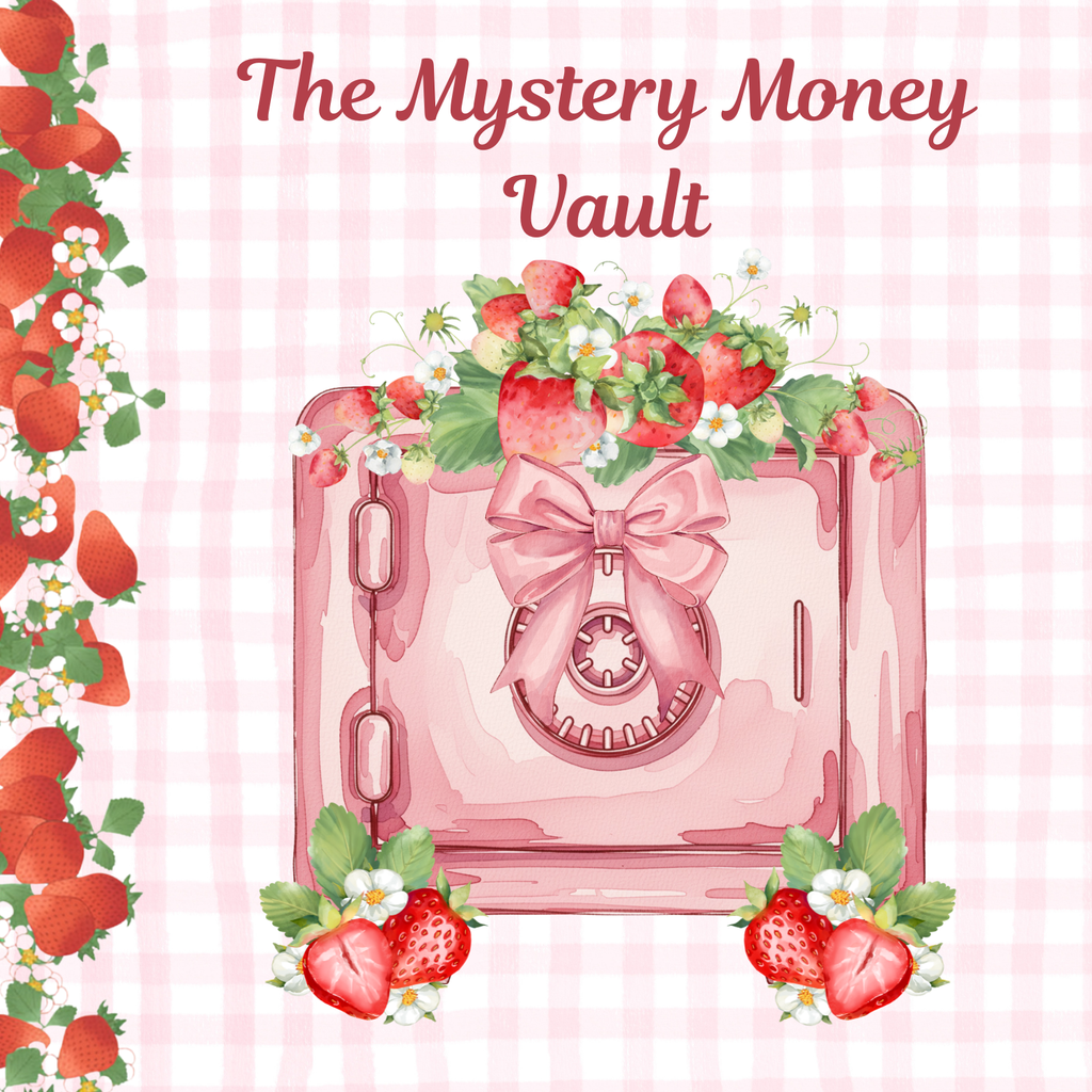 Strawberry Savings Book – Laminated & Reusable
