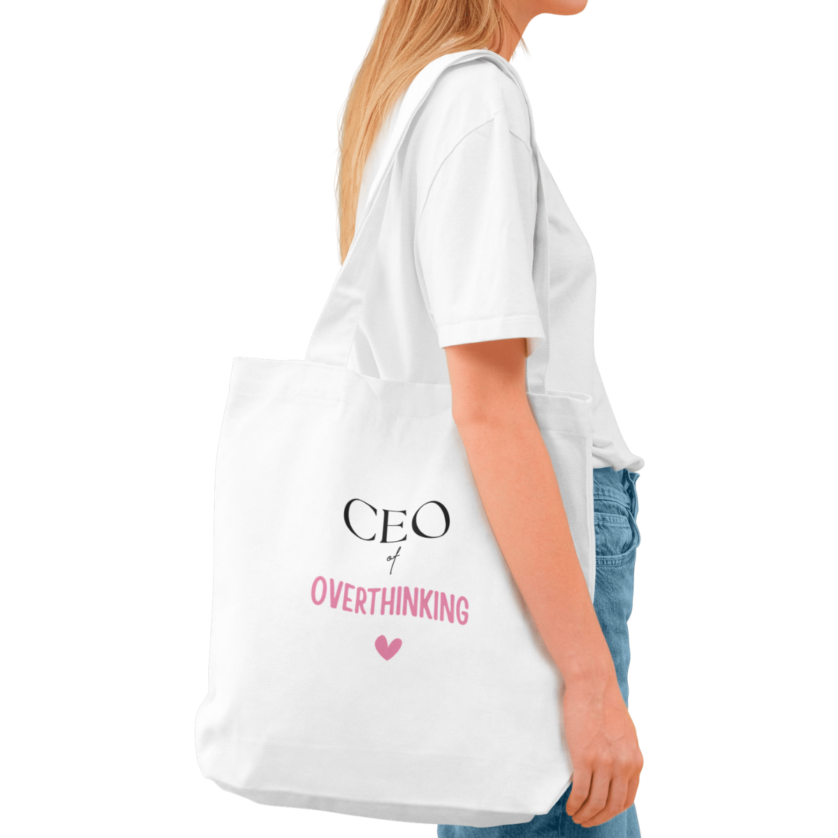 CEO of Overthinking Tote Bag