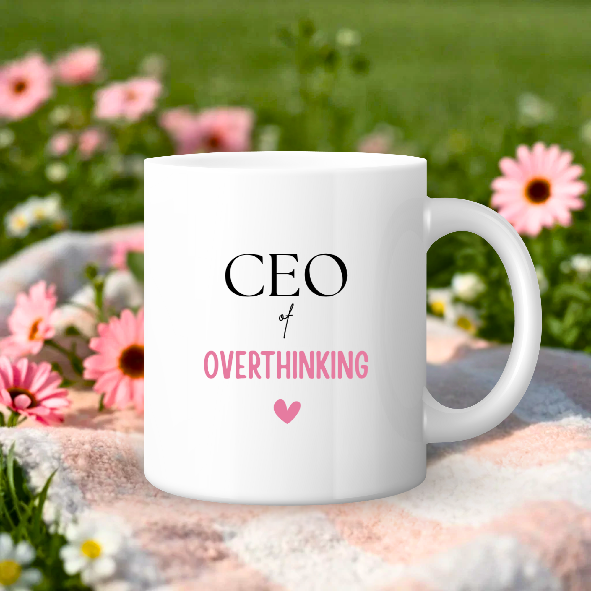 CEO of Overthinking Mug
