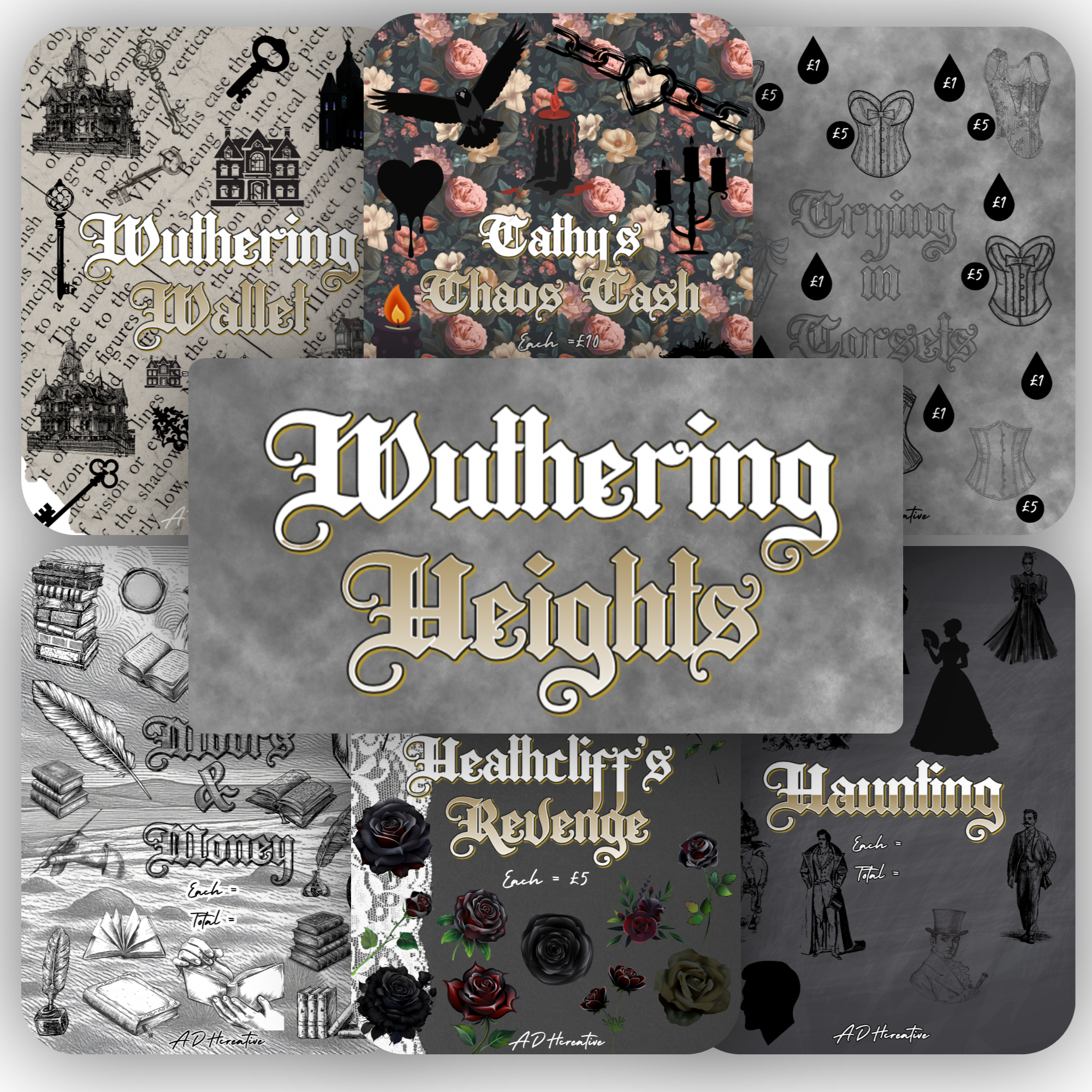 Wuthering Heights Savings Tracker Bundle