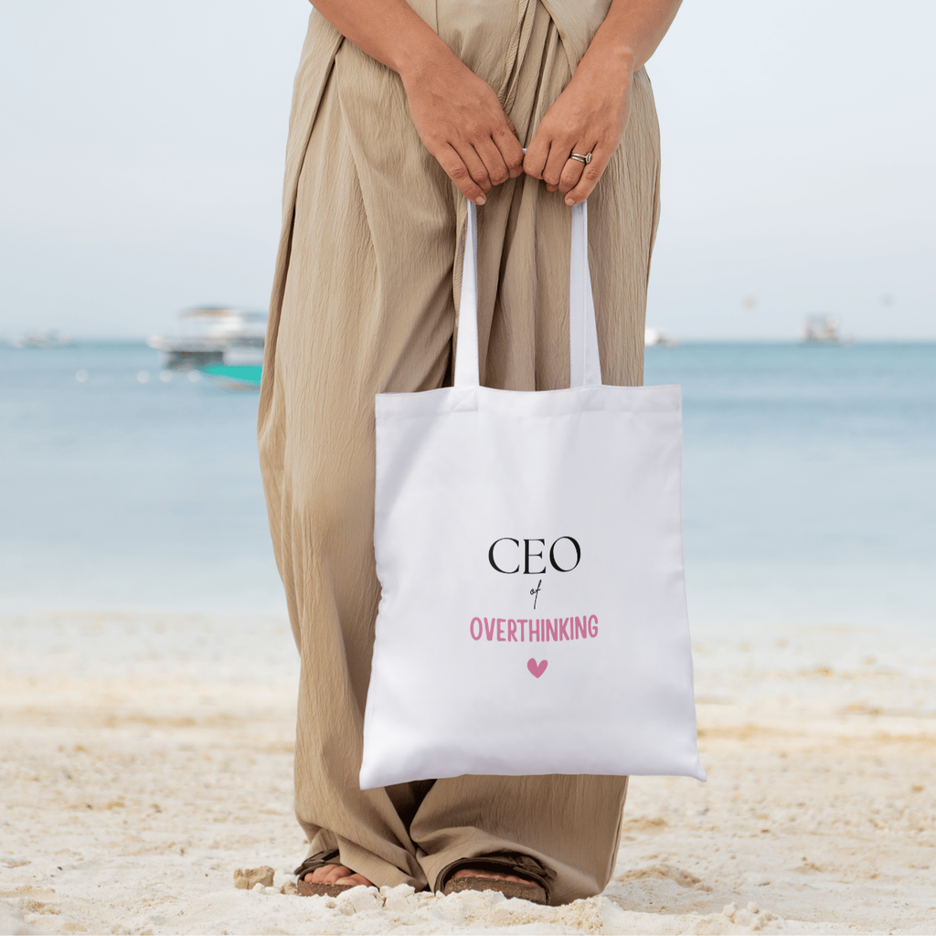 CEO of Overthinking Tote Bag