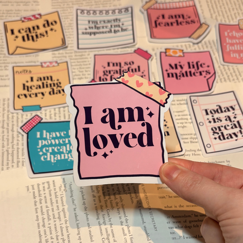 Affirmation Sticker Pack — Pack of 12
