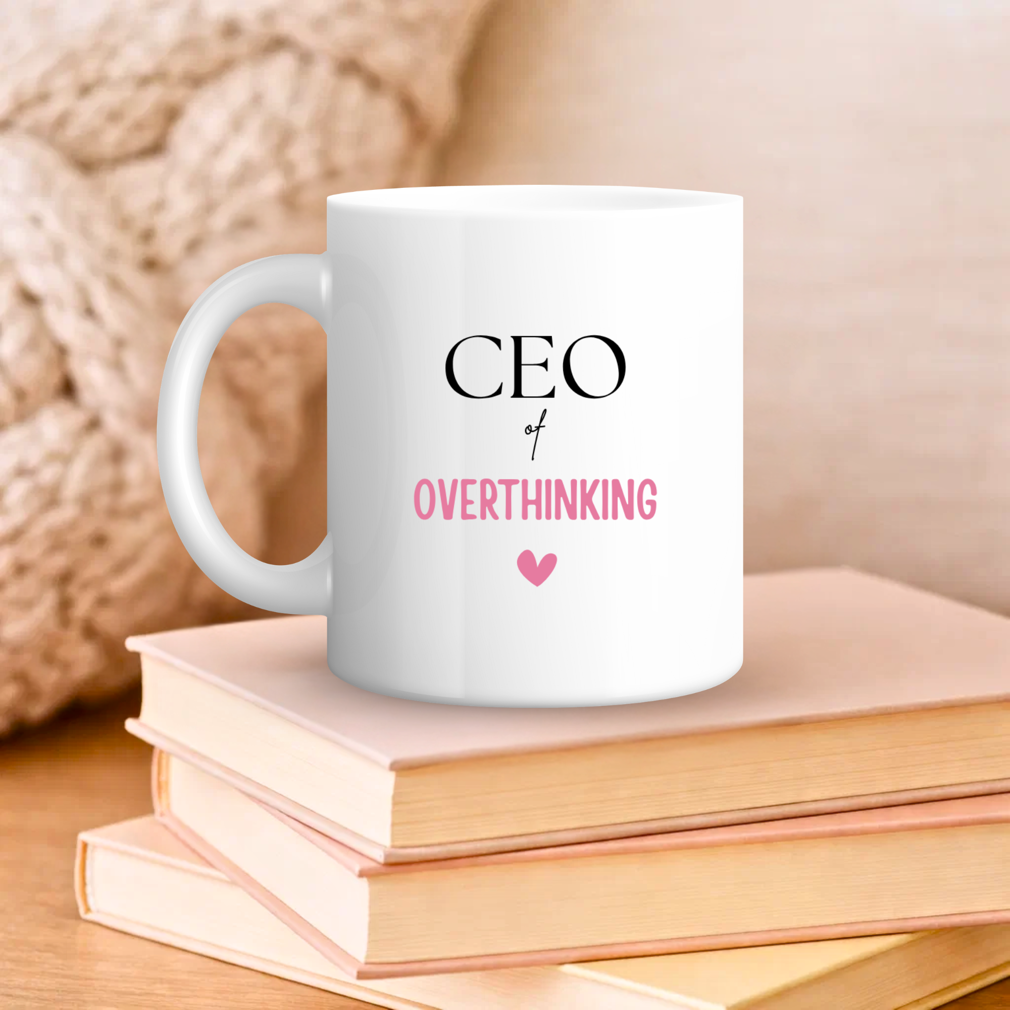 CEO of Overthinking Mug