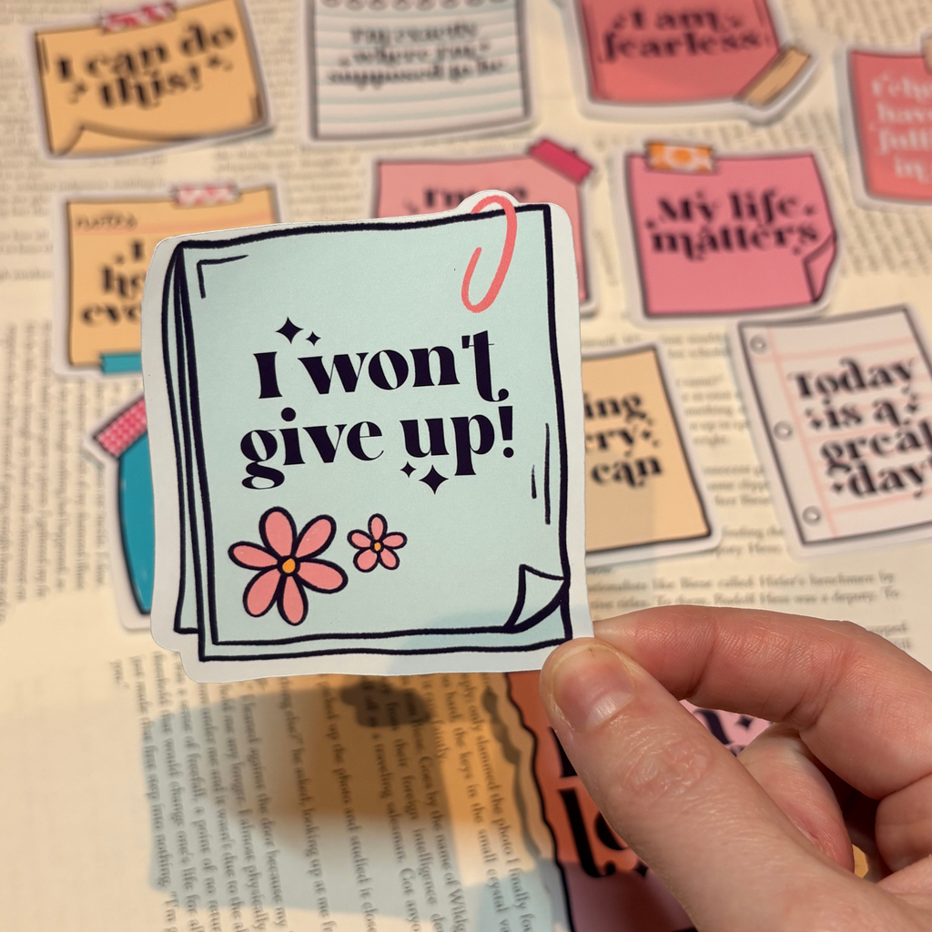 Affirmation Sticker Pack — Pack of 12