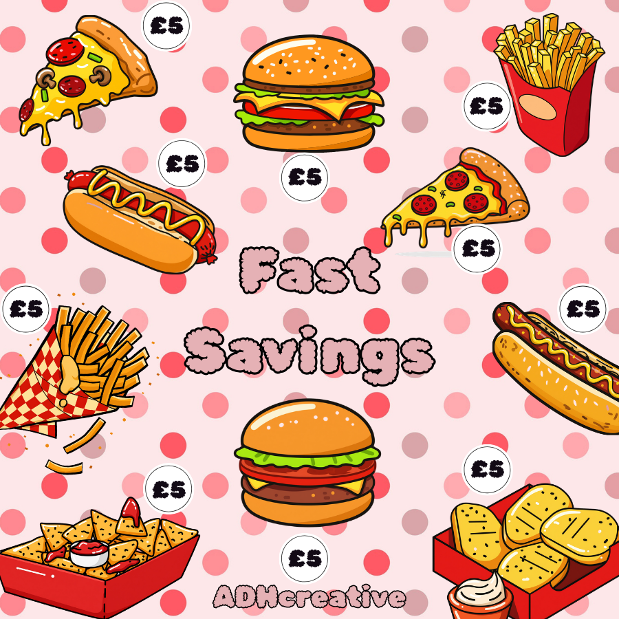 Mini Savings Tracker Bundle — 6 Pack