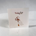 Wedding Day Card – Rose Gold Foil